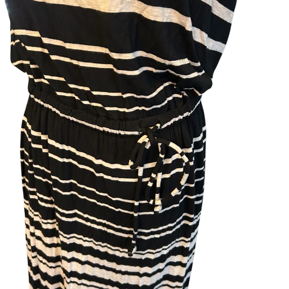 J Crew Strapless Striped Dress XS Beachy Travel Casual Stretchy - Picture 4 of 6